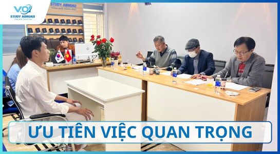 Quản lý thời gian khi du học Hàn hiệu quả bằng cách ưu tiên việc quan trọng