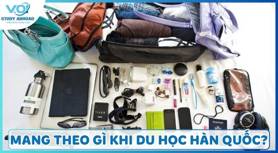 Mang theo gì khi đi du học Hàn Quốc ?