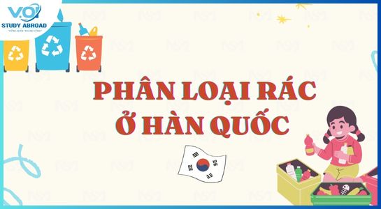 Cách phân loại rác ở Hàn Quốc