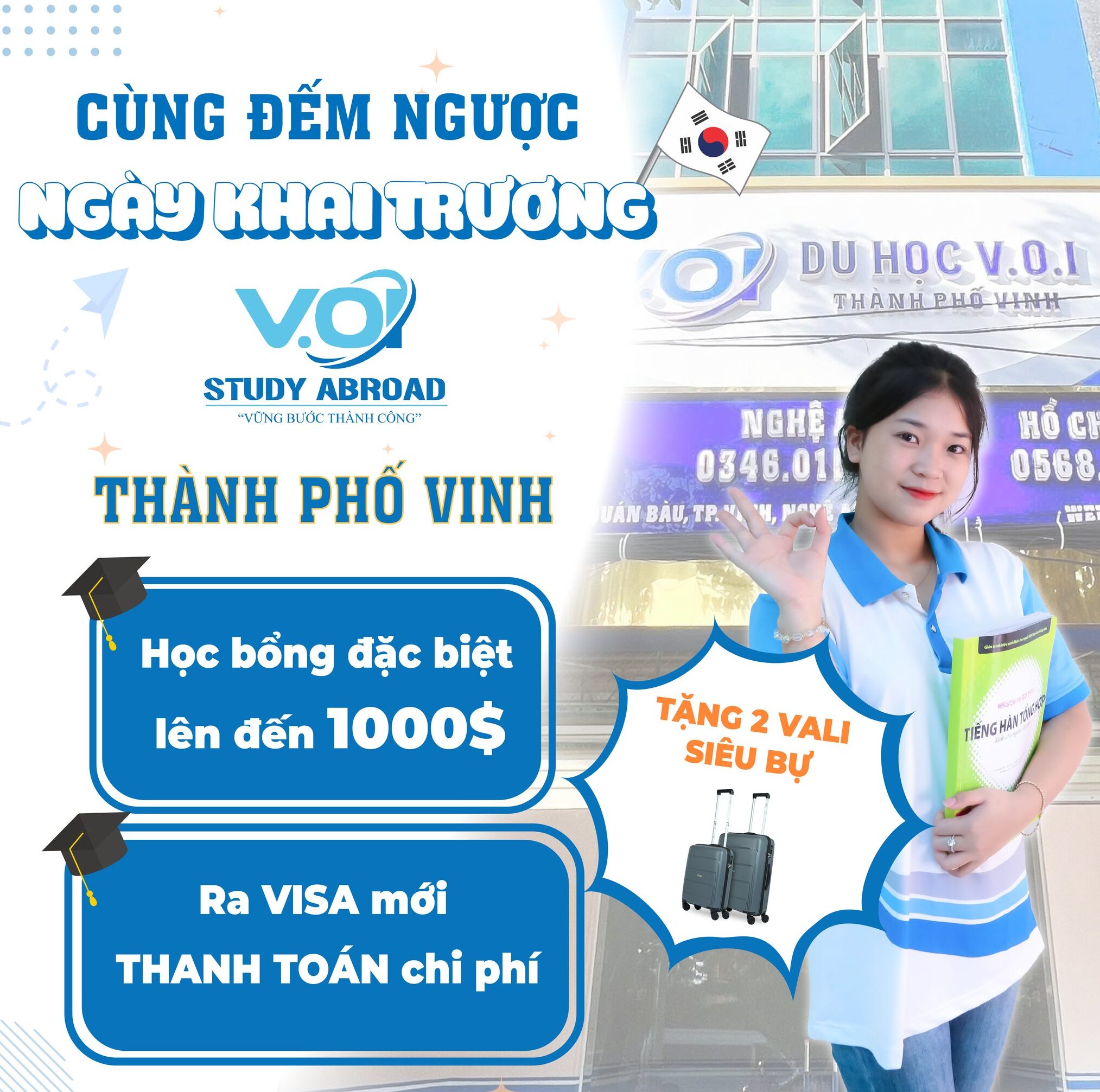 Ưu đãi khủng dịp khai trương chi nhánh V.O.I TP. Vinh – Nghệ An